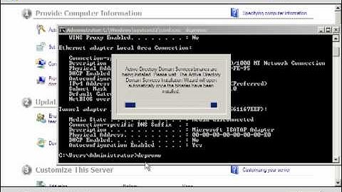Install Windows Server 2008 R2 Active Directory Domain