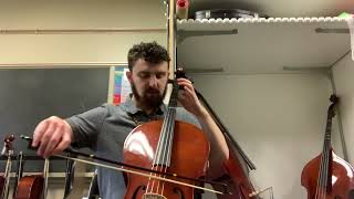 Grandparent’s Day: Tune 80 (Essential Elements page 22): Cello Playthrough