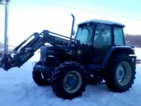 Ford 6640 Sl Cold Start 29 Youtube