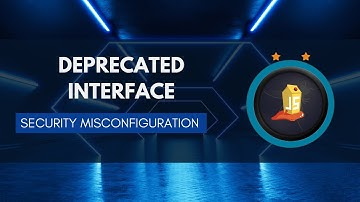 Deprecated Interface  | juice shop | OWASP |  Security Misconfiguration | Educational