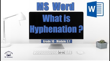 What is HYPHENATION ? | How to USE it ?