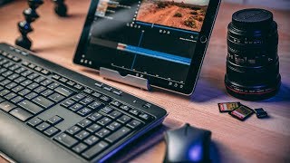 Editing with LumaFusion with a keyboard and mouse on iOS iPadOS 13