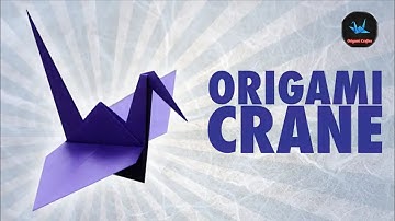How To Make a Paper Crane - Origami Crane Easy - Step by Step Tutorial