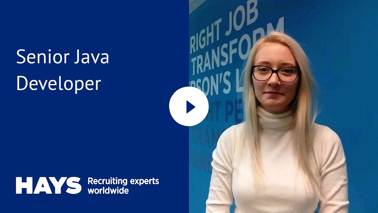 Senior Java Developer - YouTube