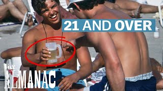 Why the US drinking age is 21