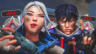 IMMORTAL Eloda 3 Kişi AFK kalırsa 2 RADIANT Maçı Kazanabilir mi? (en tilt elo) @SchewesaVLR