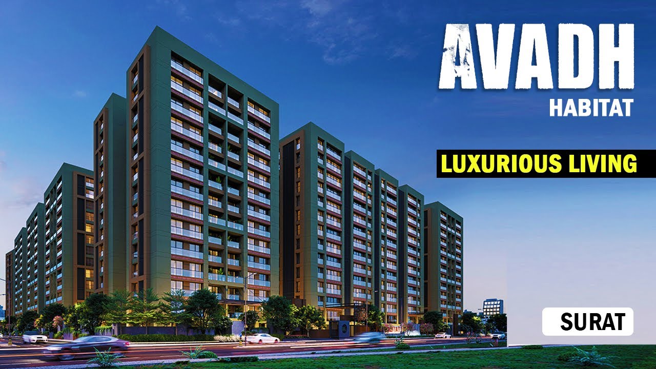 Avadh Habitat Properties for Sale in Vesu Surat Residential