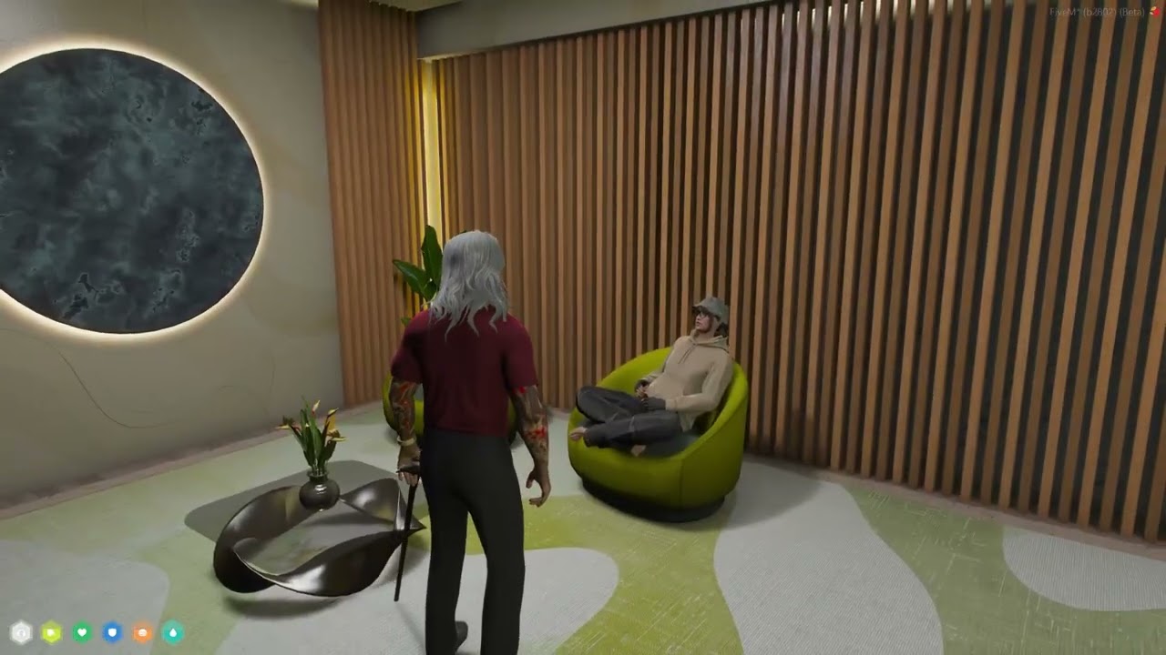Lang gives CJ therapy over running from Kifflom meeting - NoPixel 4.0