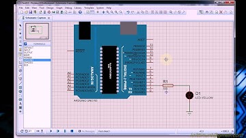 การติดตั้งและจำลองการทำงานบอร์ด Arduino Uno R3 ด้วยโปรแกรม proteus 8 professional