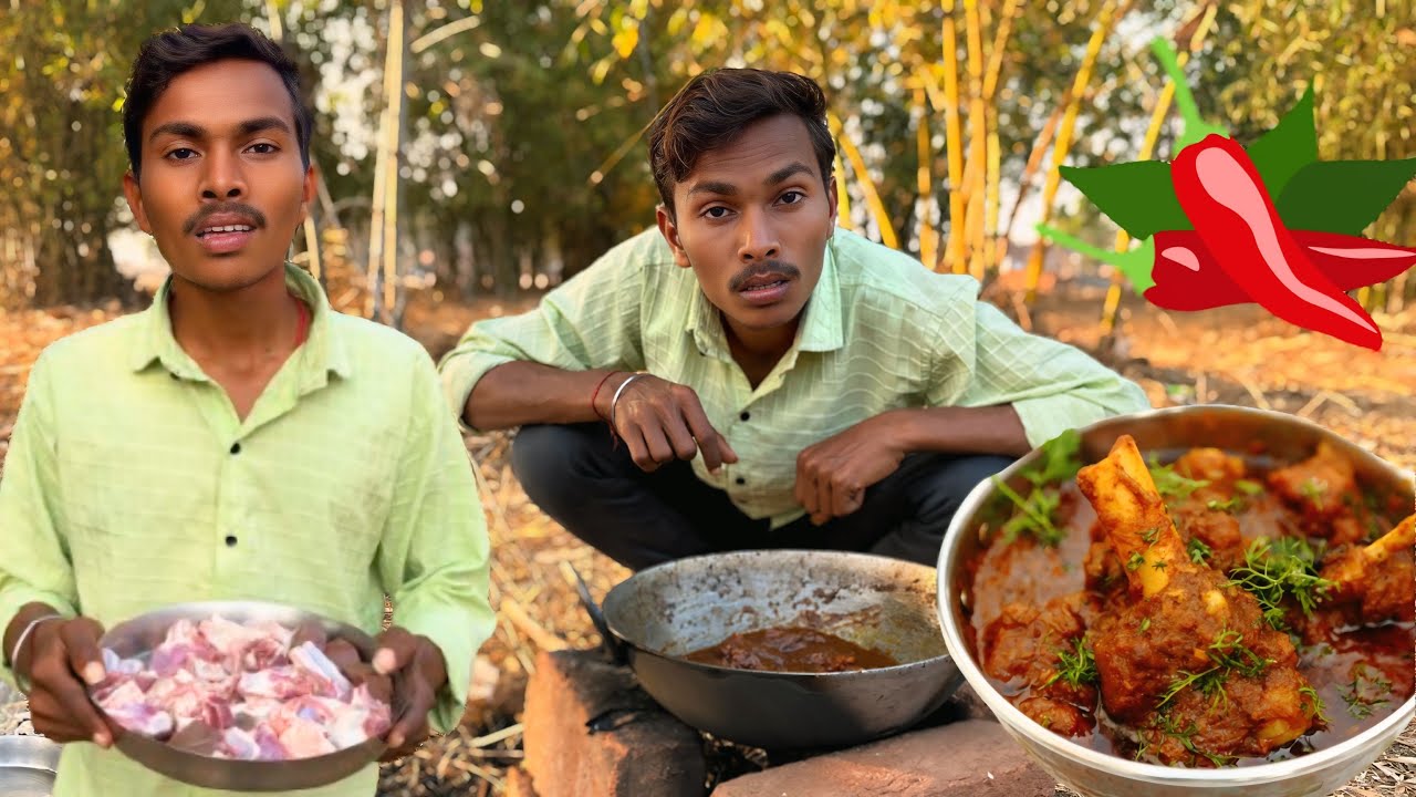 गाँव स्टाइल मटन करी | Desi Mutton Recipe | Full Cooking Video