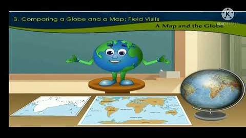 Std : 6. Sub : Geography. Ls.no.3. Compairing the Globe and the Map ; Field Visit