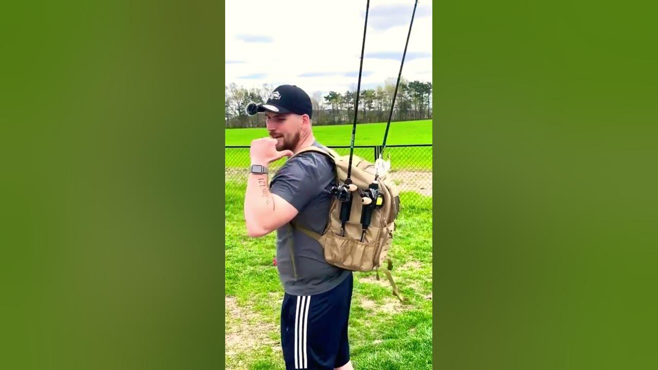 The BEST Fishing Backpack! 👀 #shorts 