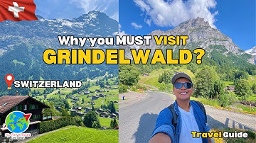 🇨🇭 GRINDELWALD a Must Visit Place in SWITZERLAND | This is PARADISE | Switzerland Travel Vlog 2025