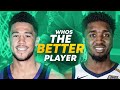 Devin Booker vs Donovan Mitchell - WHO IS BETTER?