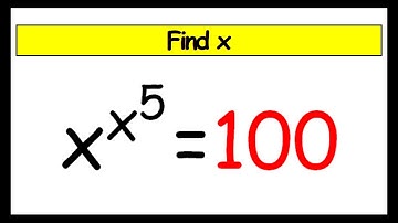 🔴A Beautiful Exponential Equations | Math Olympiad | Find the Value Of X