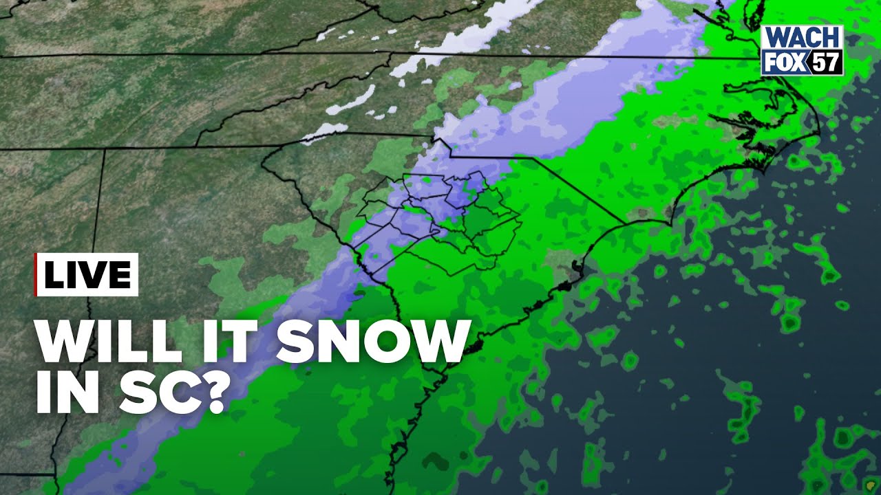 Snow in South Carolina This Weekend? - YouTube