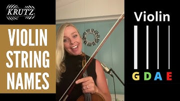 Violin String Names - Jessica Haddy