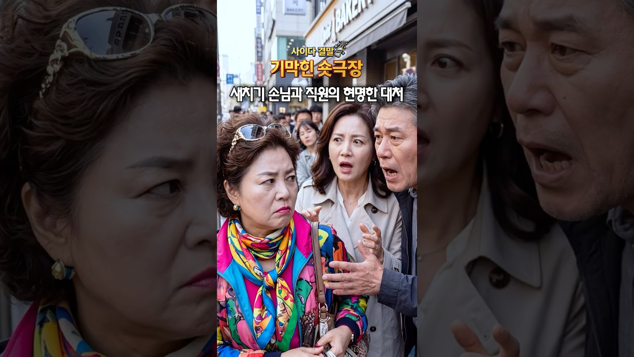 거짓말 하며 새치기 하는 손님과 직원의 현명한 대처 [79화]
