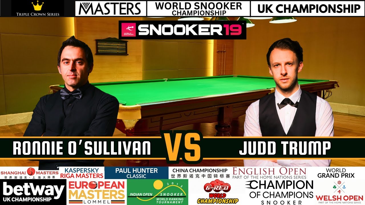 World Championship Final – Ronnie O'Sullivan vs Judd Trump | Snooker 19 Live