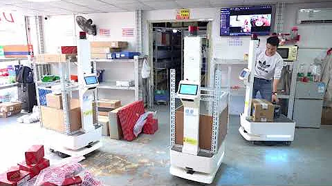 How AMR robot boost efficiency in warehouse?│warehouse automation