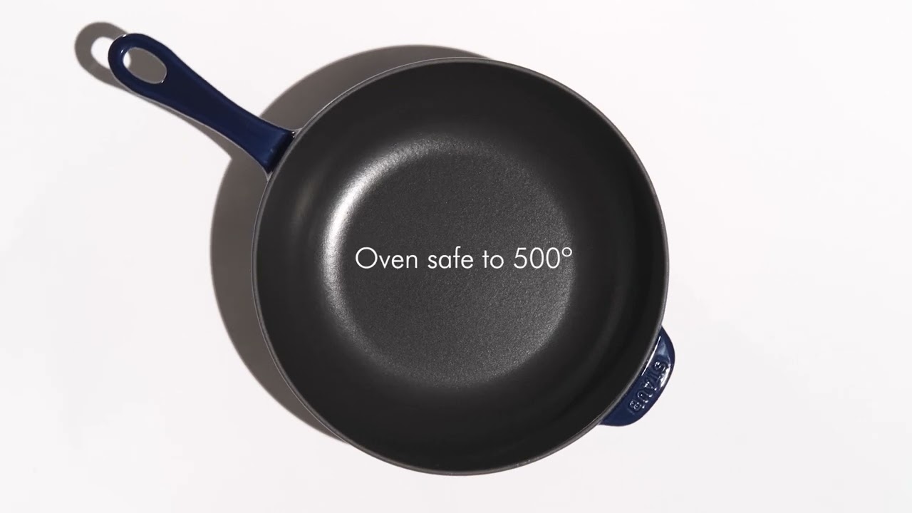 STAUB Cast Iron 2.9-qt Daily Pan with Glass Lid