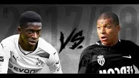 Ousmane Dembele vs Kylian Mbappe 2017 18   2017 2018   Skills & Goals ᴴᴰ