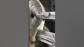 CNC lathe processing #cnc #cncmachine #lathe