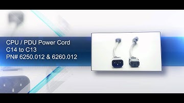 CPU / PDU Power Cord #6250.012 #6260.012
