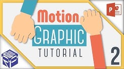 Cara Membuat Motion Graphic di PowerPoint #2 (Dragging Hand Effect) - Durasi: 17.16. 