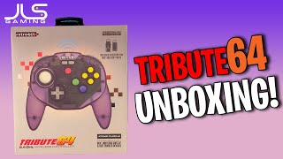 Retro-Bit Tribute 64 Wireless Controller for N64 Unboxing ??