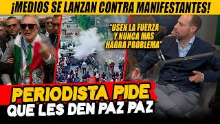 PERIODISTA PIDE USAR LA FUERZA CONTRA MADRES BUSCADORAS !ESTO LE COSTARA SU CARRERA! TARJETA ROJA