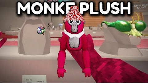 I MADE MY OWN MONKE PLUSH… (Gorilla Tag)