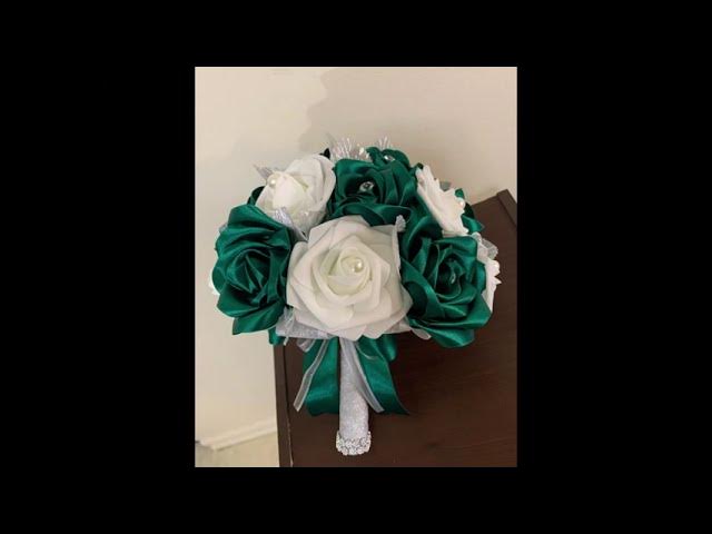 ✂️ Cómo Hacer un Ramo de Flores de Papel Para Novia paso a paso