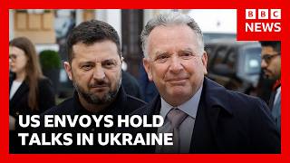 Zelensky says he expects war to continue into winter after talks with US envoys | BBC News