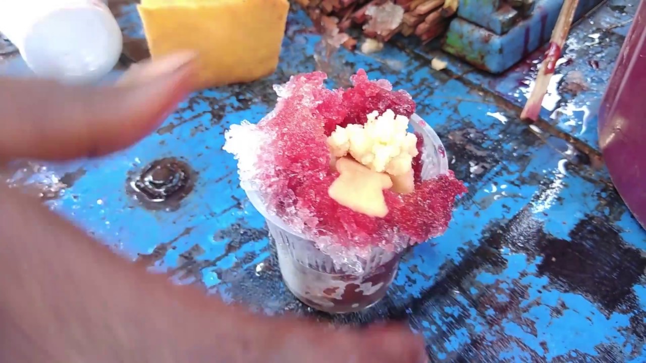 ice gola making at street side | crushed ice lollypop  | Indian Street Desserts | Street Food Zone