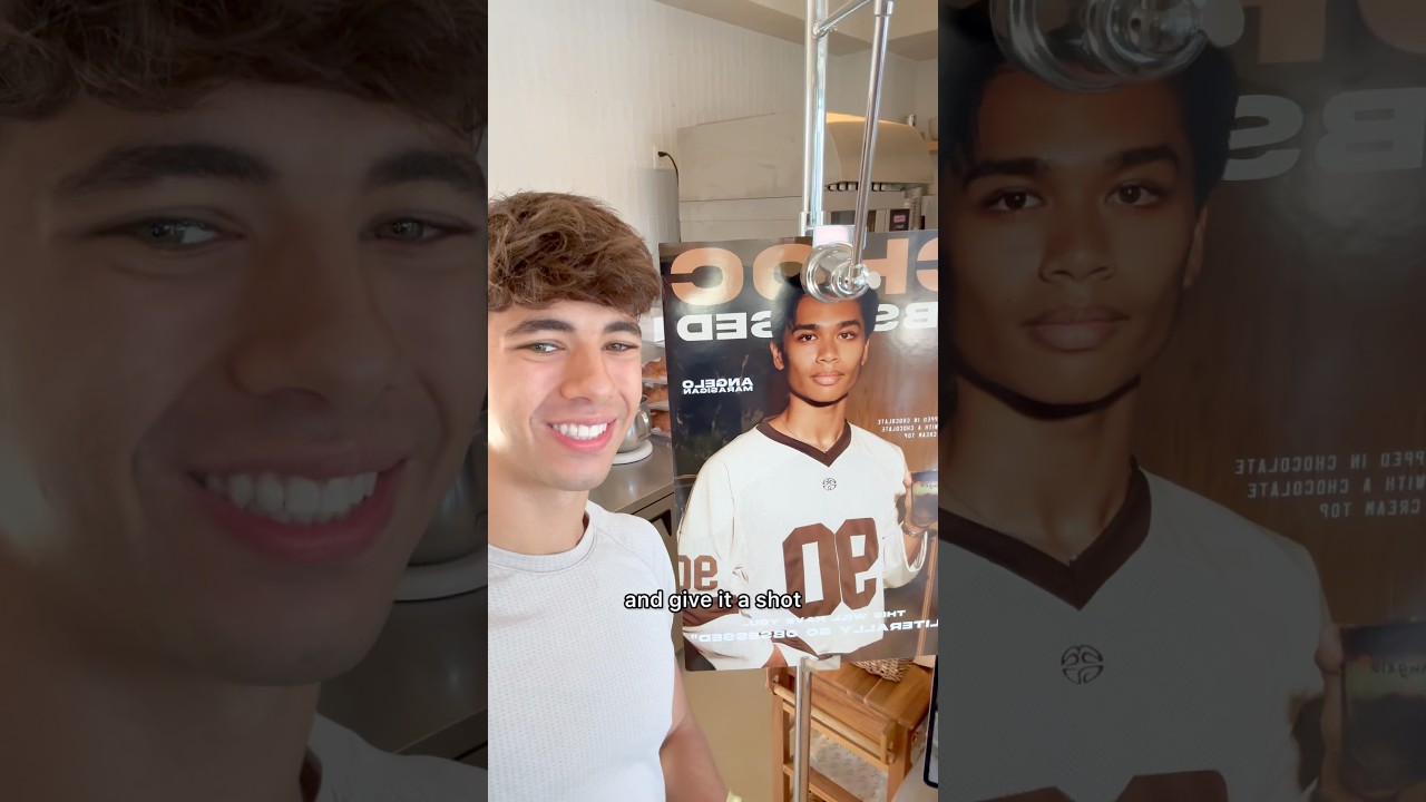 Trying Angelo’s New Matcha Drink 