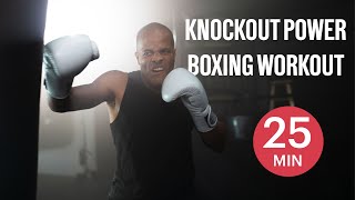 25 MINUTE Punching Bag Boxing Workout | Level Up Your Boxing | Beginners