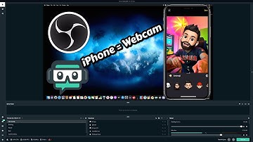 How To Use iPhone - iPad as Webcam on OBS Studio & Streamlabs OBS - Mac - iOS Device Free No Latency