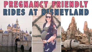 Riding *almost* Every Pregnancy Safe Ride at Disneyland | Disney While Pregnant | Disney Babymoon