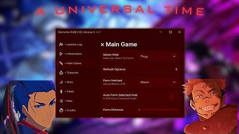 A Universal Time Roblox SCRIPT 2025 | "Imp Hub" | Best SCRIPT | OP Auto Farm & Auto Stats, More...