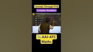 Dec 2023 Shift-1 | AAI-ATC Maths | Complex Numbers #aaiatc #maths #shorts