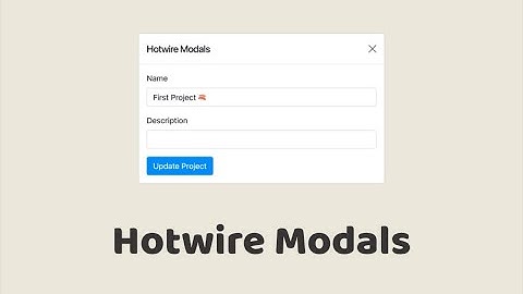 Episode #335 - Hotwire Modals