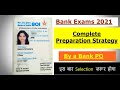 Preparation strategy for bank examsby a bank po