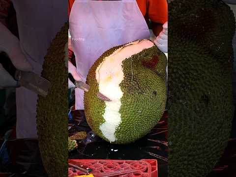 꼭 드셔보세요! 신기한 잭프루츠 자르기 스킬 - Must Eat! Amazing Jackfruit Cutting Skills - Thai Street Food