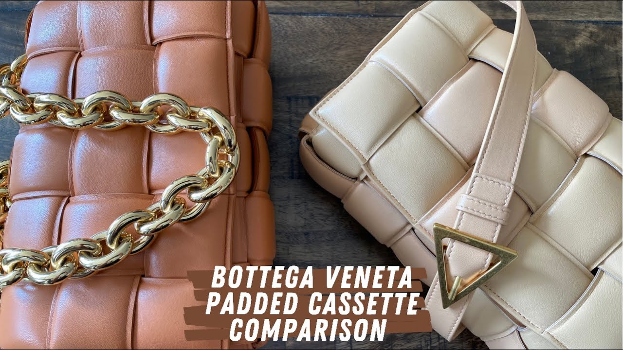 WHICH BOTTEGA VENETA PADDED CASSETTE IS WORTH IT?  COMPARISON, WHAT FITS,  MY RECOMMENDATION! 