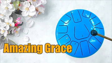 Amazing Grace  - 11 Tone Steel Tongue Drum with Tabs