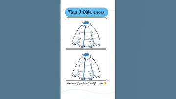 Find the 3 Differences || Sharp Eyes 🧥🧥 || #248 ||Spot The Difference #ytshorts #new #shorts #trend