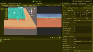 Unity 3D Game Development How To Move The Player With Agent Component