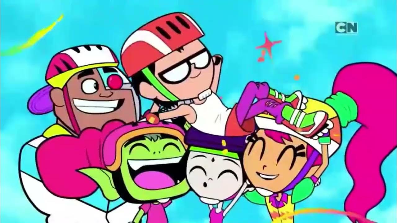Cartoon Network România ident Redeseneazăți lumea Haideți tineri