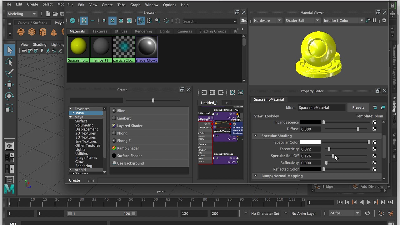 8 Applying a Texture to a 3d Model & Basic Material Attributes - YouTube